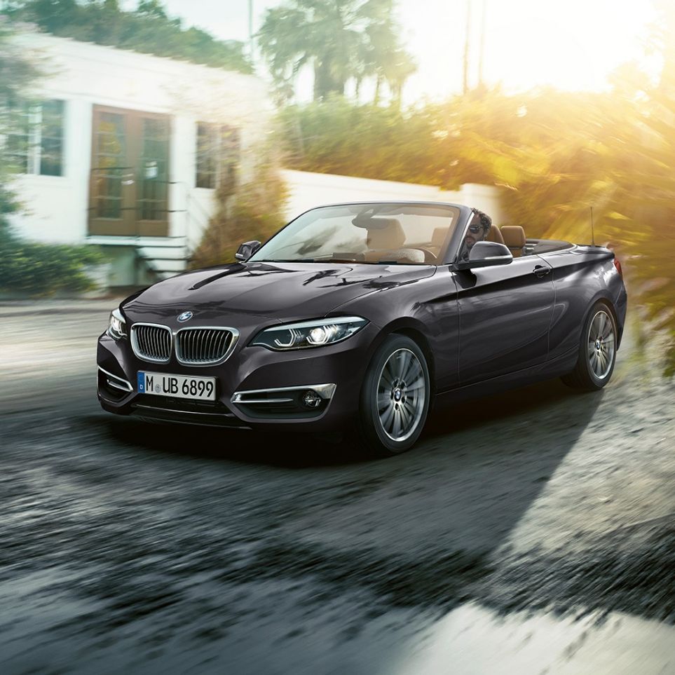 BMW 2 Series Convertible, front design