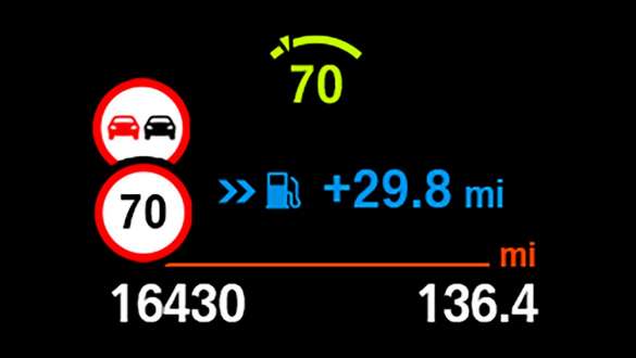 BMW 2 Series Coupé, Speed Limit Info BMW 2 Series Coupé, Speed Limit Info