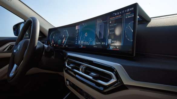 Display concept BMW 2 Series Coupé G42 cockpit interior Display concept BMW 2 Series Coupé G42 cockpit interior