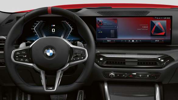 BMW Intelligent Personal Assistant BMW 2 Series Coupé G42 Control Display close-up BMW Intelligent Personal Assistant BMW 2 Series Coupé G42 Control Display close-up