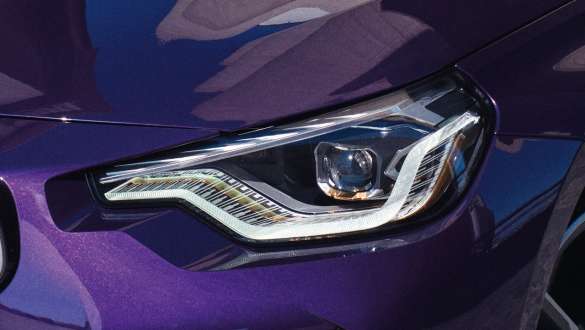 Bi-LED front headlights BMW 2 Series Coupé G42 2021 BMW 2 Series Coupé G42 2021 Bi-LED front headlights close-up