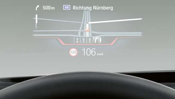 BMW Head-Up Display BMW 3 Series Saloon LCI G20 BMW Head-Up Display
