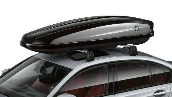 BMW roof box 520 black/titanium silver BMW 3 Series Saloon LCI G20 BMW roof box 520 black/titanium silver