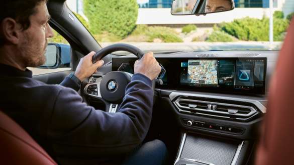 Electrically assisted steering. BMW 3 Saloon LCI G20 Electrically assisted steering