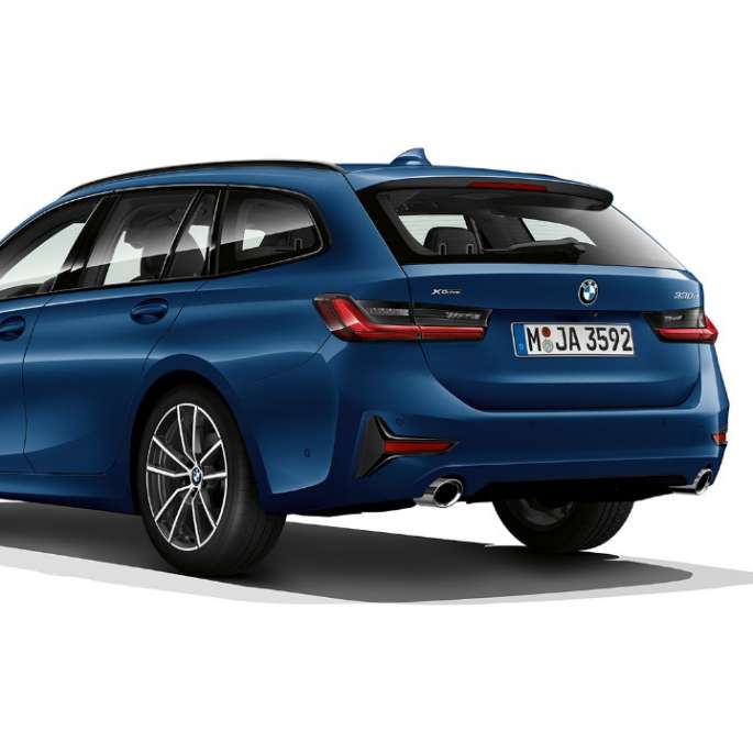 Model Sport Line three-quarter rear shot BMW 3 Series Touring, Model Sport Line three-quarter rear shot