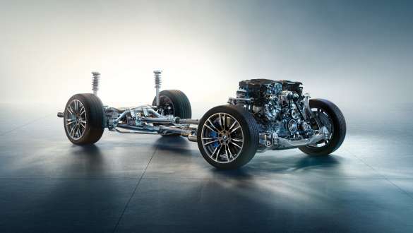 Mild hybrid technology BMW 5 Series Saloon G30 engine Mild hybrid technology BMW 5 Series Saloon G30 engine