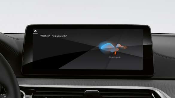 BMW Intelligent Personal Assistant BMW 5 Series Saloon G30 BMW Intelligent Personal Assistant BMW 5 Series Saloon G30 Facelift 2020 interior cockpit