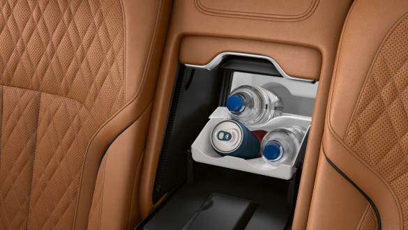 BMW 7 Series Saloon BMW Individual cooling box BMW 7 Series Saloon: close-up of BMW Individual cooling box