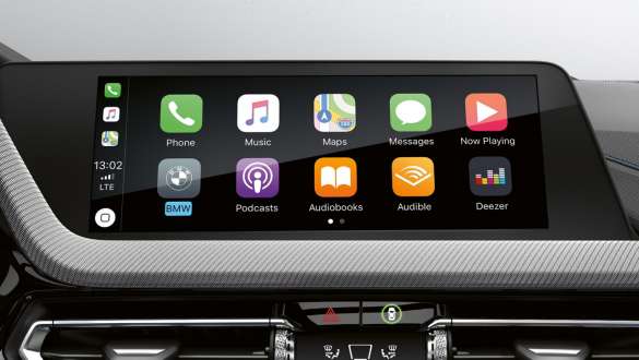 Preparation for Apple CarPlay®. The BMW M135i xDrive with Apple CarPlay® Preparation.