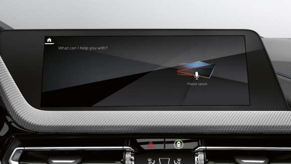 BMW Intelligent Personal Assistant. BMW M135i xDrive with BMW Intelligent Personal Assistant.