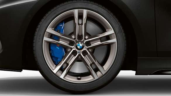 M Sport brake. BMW M135i xDrive with M Sport brake.