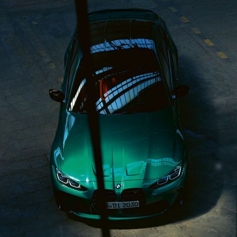 M Carbon roof BMW M3 Saloon 2020 bird’s eye view M Carbon roof BMW M3 Saloon 2020 bird’s eye view