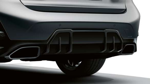 Rear design M340i xDrive Saloon G20 BMW M340i xDrive Saloon G20 BMW Individual Frozen Pure Grey rear view close-up