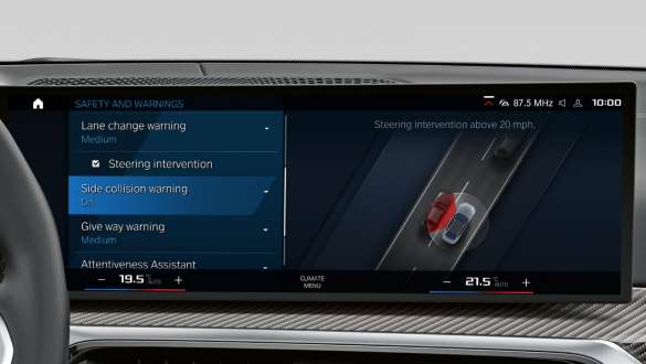 Driving Assistant Professional BMW 3 Series Saloon M Automobiles G80 G20 BMW 3 Series Saloon M Automobiles G80 G20 Driving Assistant Professional Control Display interior