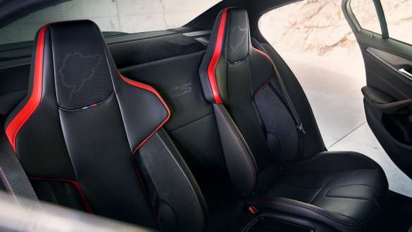 M Carbon bucket seat BMW M5 CS F90 2021 interior M Carbon bucket seat BMW M5 CS F90 2021 rear interior