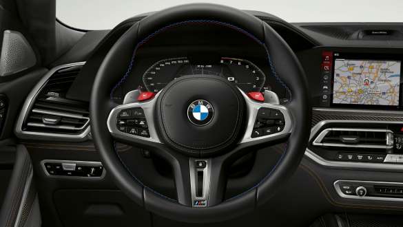 BMW X6 M Competition with M Servotronic BMW X6 M Competition with M Servotronic F96 SUV 2020 cockpit