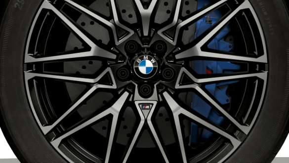 M Compound brake BMW X6 M Competition M Compound brake BMW X6 M Competition F96 SUV 2020 close-up