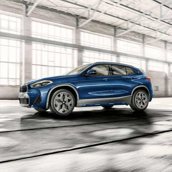 Front view BMW X2 xDrive25e plug-in hybrid F39 BMW X2 xDrive25e plug-in hybrid 2020 F39 front view