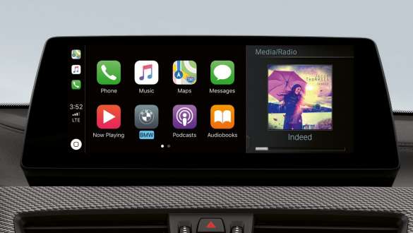 Apple CarPlay® BMW X2 F39 Apple CarPlay® BMW X2 2018 F39 interior
