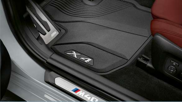 BMW X4 G02 BMW Floor mats all-weather front 2021 BMW X4 G02 BMW Floor mats all-weather front 2021
