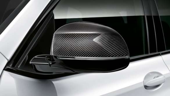 BMW X4 G02 M Performance Exterior mirror cap in carbon fiber 2021 BMW X4 G02 M Performance Exterior mirror cap in carbon fiber 2021