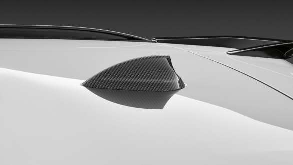 BMW X4 G02 M Performance Antenna cover in Aramid fibre 2021 BMW X4 G02 M Performance Antenna cover in Aramid fibre 2021