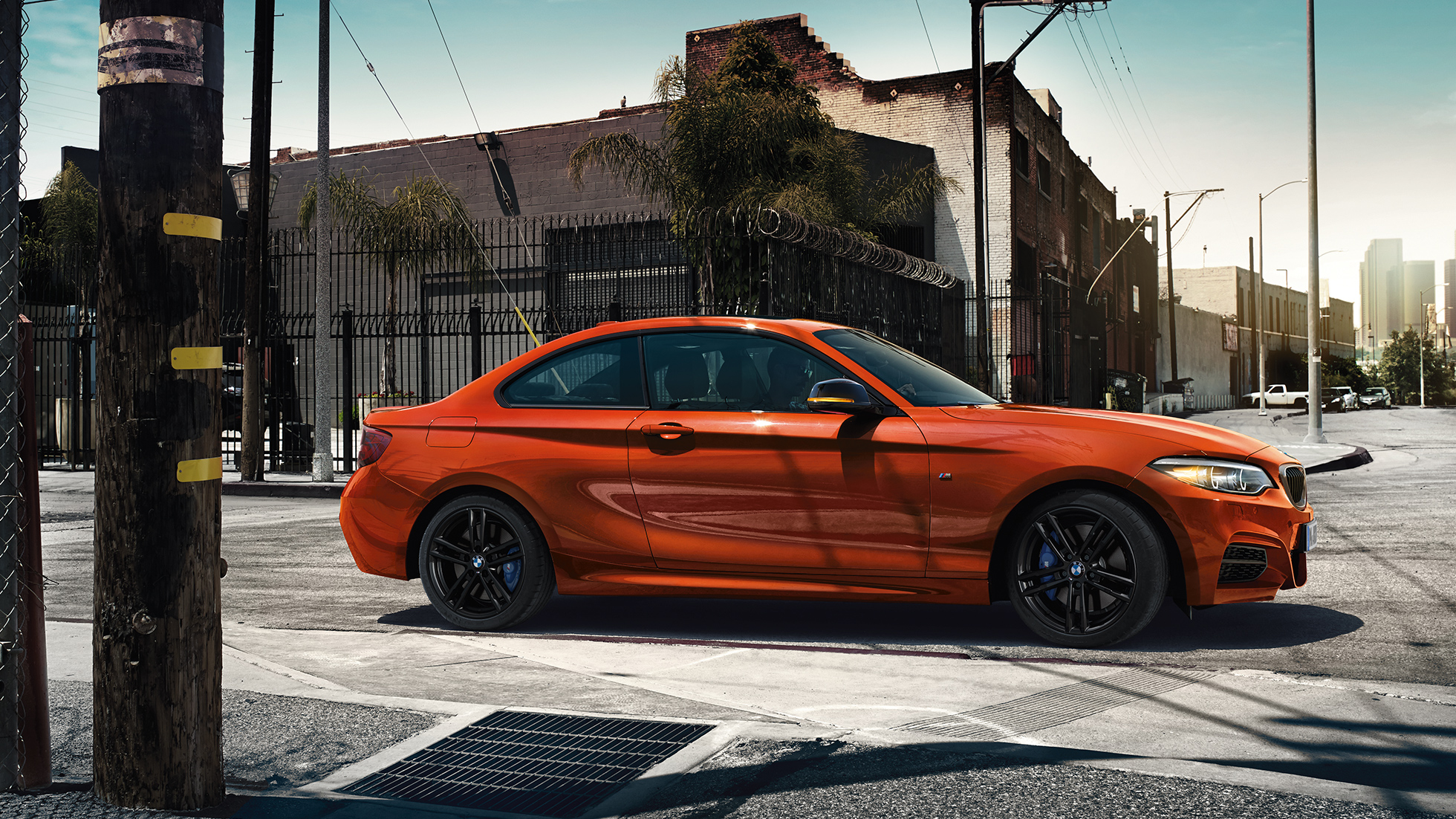 BMW 2 Series Coupé, side shot BMW 2 Series Coupé, side shot