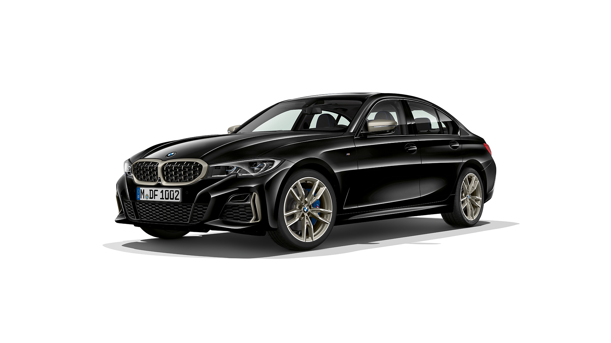 BMW 3 Series Saloon, BMW M340i xDrive Side still shot of BMW 3 Series Saloon as M340i xDrive.