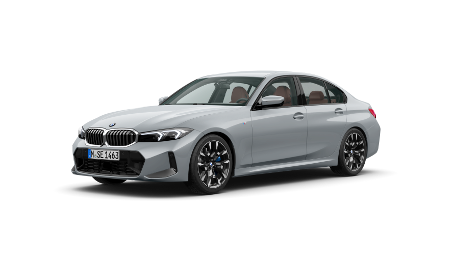 BMW 3 Series BMW 3 Series Saloon G20 three-quarter side view BMW 3 Series BMW 3 Series Saloon G20 three-quarter side view