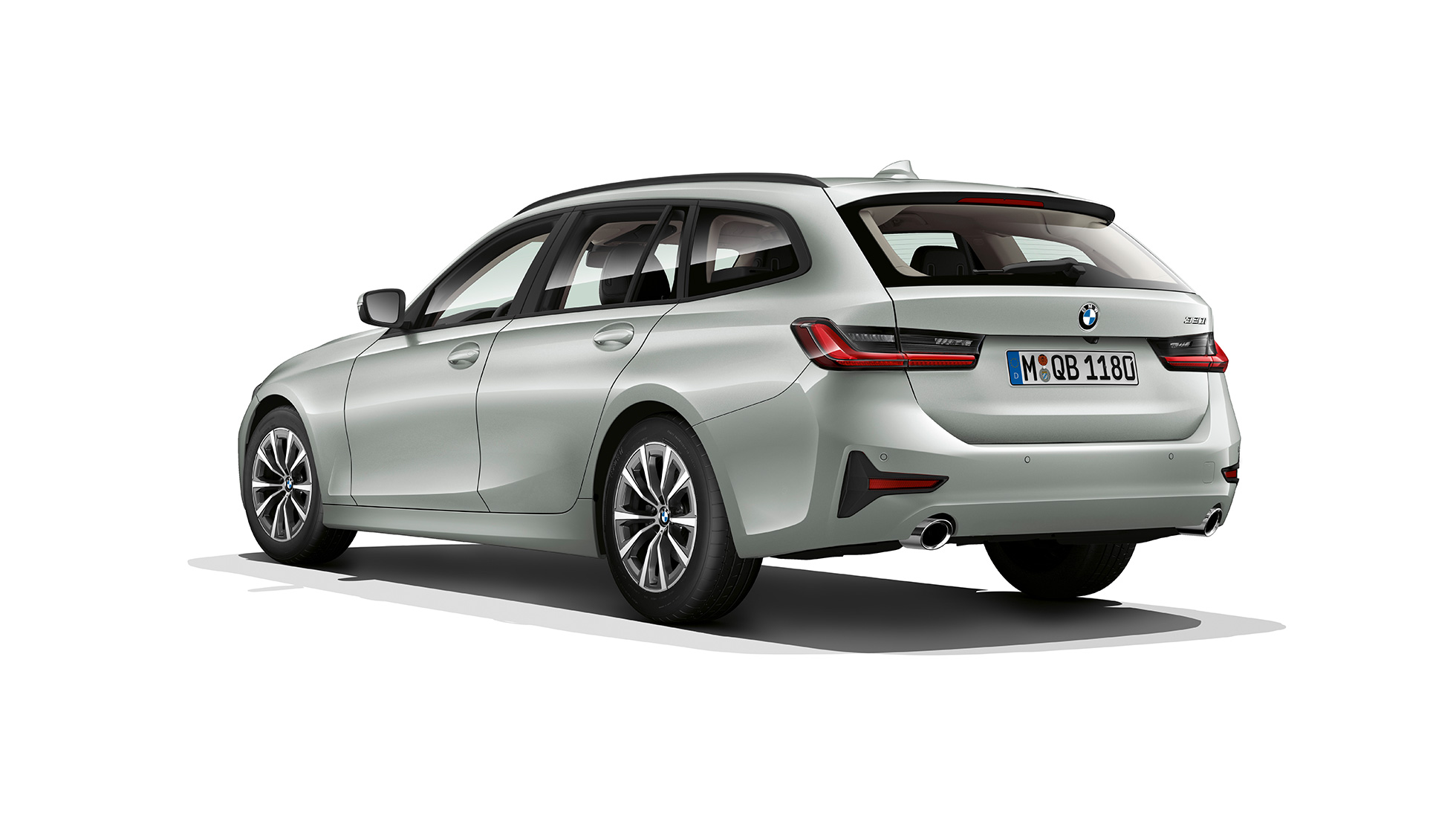 Model SE three-quarter rear shot BMW 3 Series Touring, Model SE three-quarter rear shot