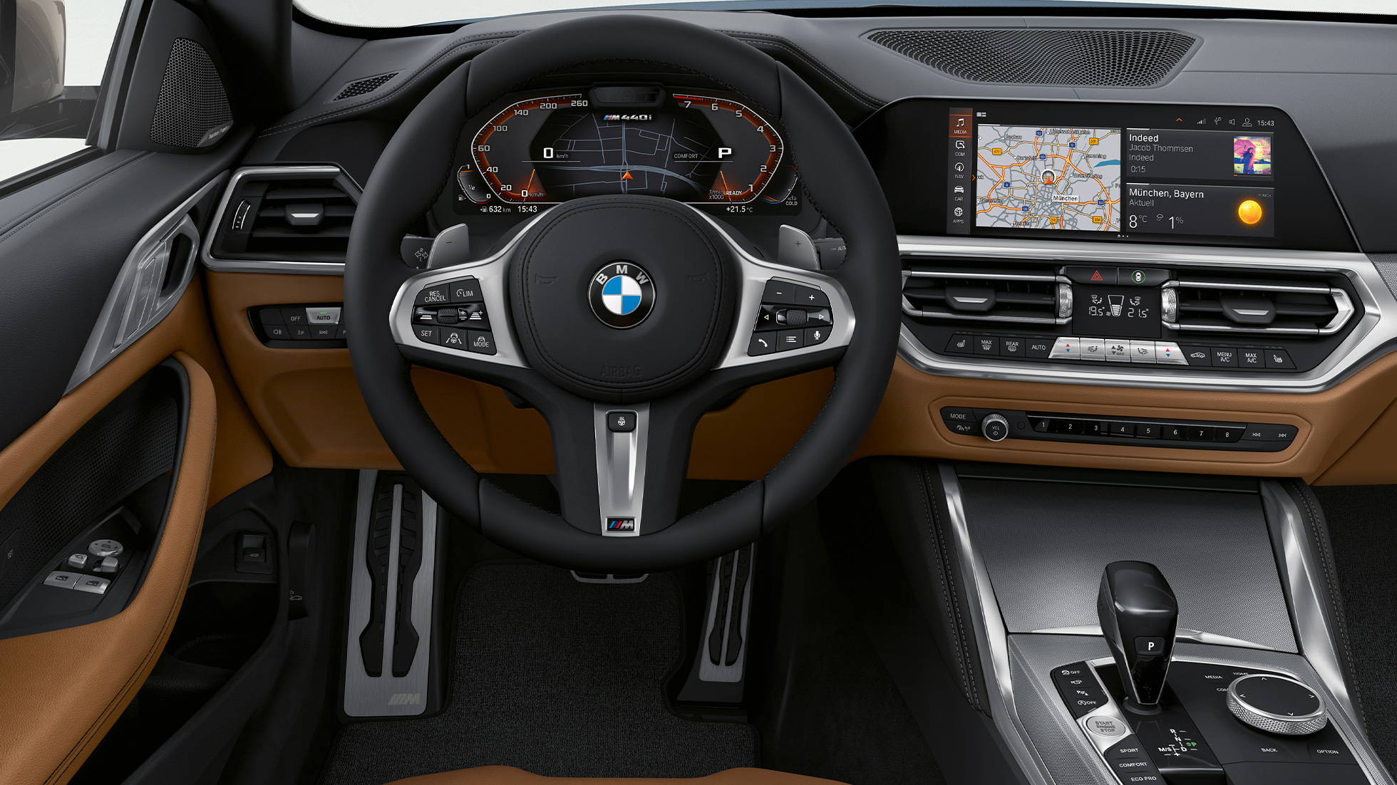 Cockpit BMW 4 Series Coupé G22 2020 BMW 4 Series Coupé G22 2020 interior cockpit