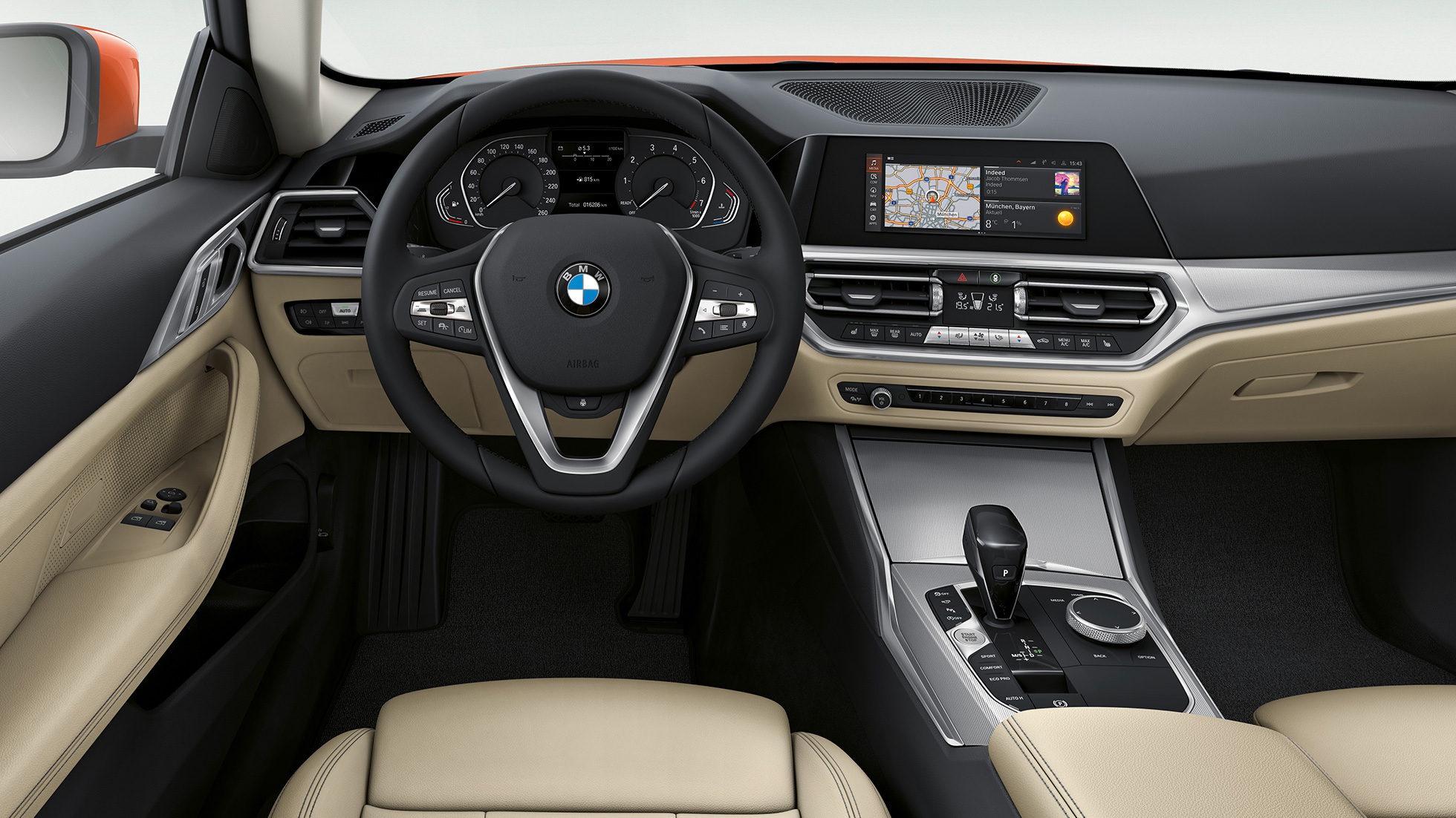 BMW 4 Series Coupé Basic equipment G22 2020 BMW 4 Series Coupé G22 2020 Basic equipment interior