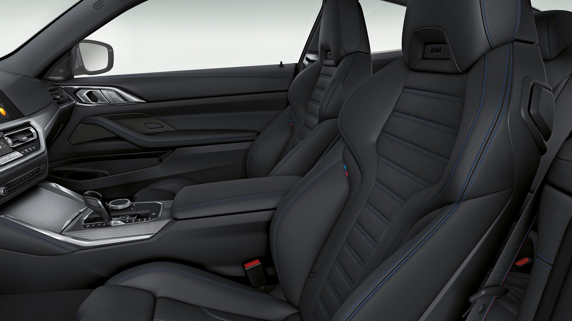 Cockpit BMW 4 Series Coupé M Sport package G22 2020 BMW 4 Series Coupé G22 2020 M Sport package interior Cockpit