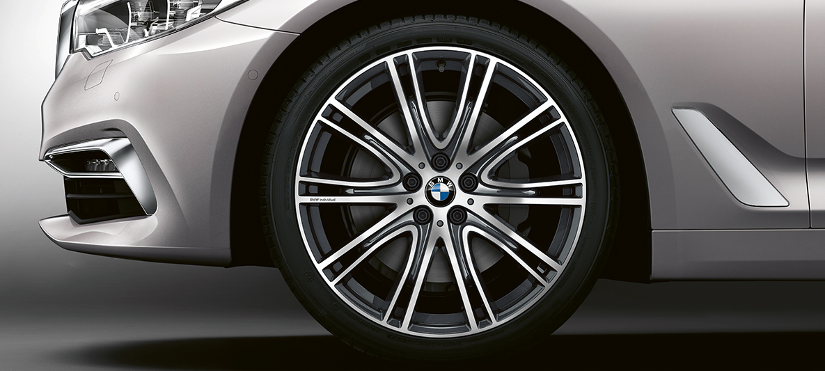 BMW Individual rim BMW 5 Series Saloon BMW Individual BMW 5 Series Saloon G30 Rhodonite Silver rim