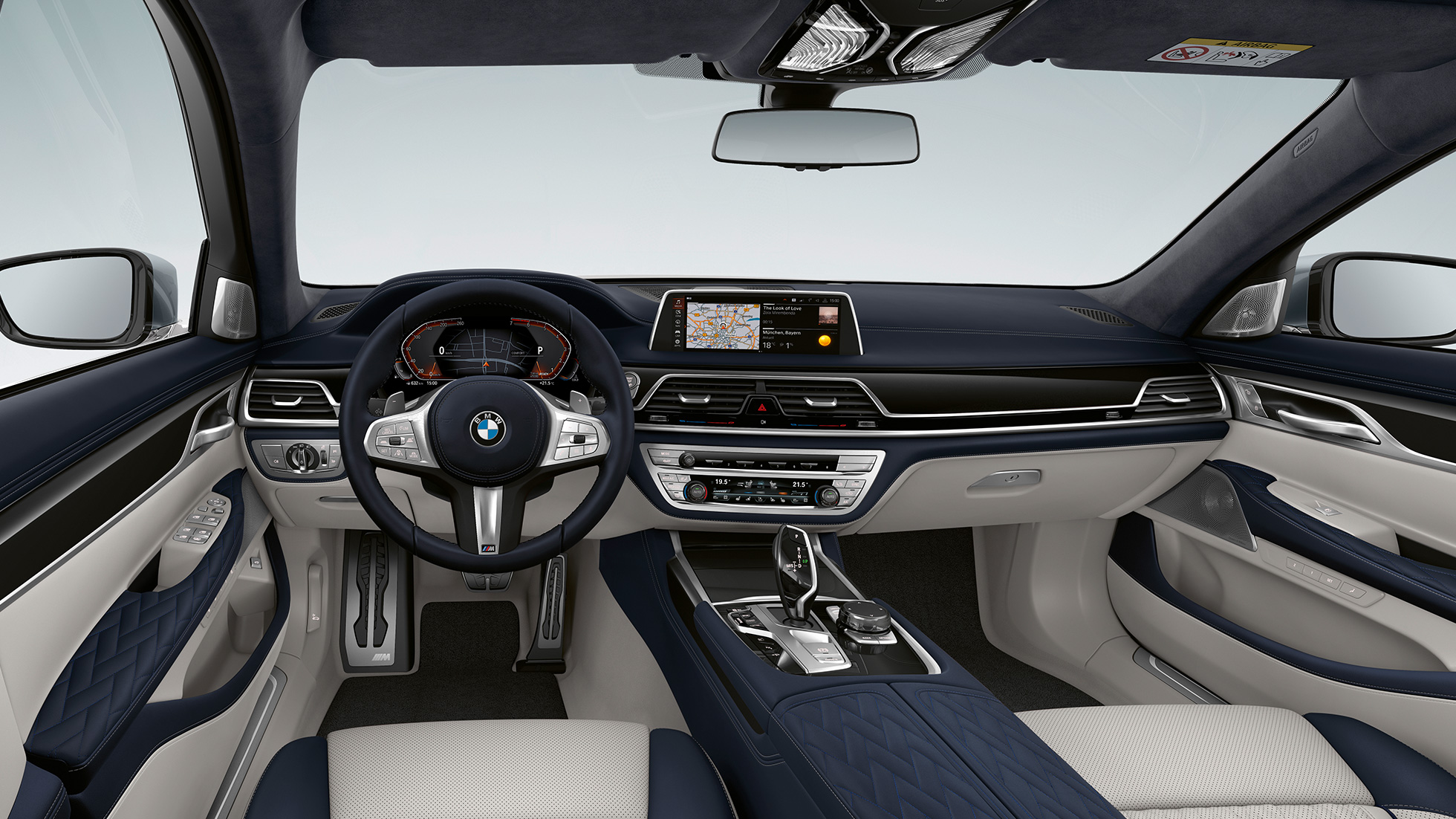 BMW 7 Series Saloon M Sport package, interior BMW 7 Series Saloon M Sport package interior