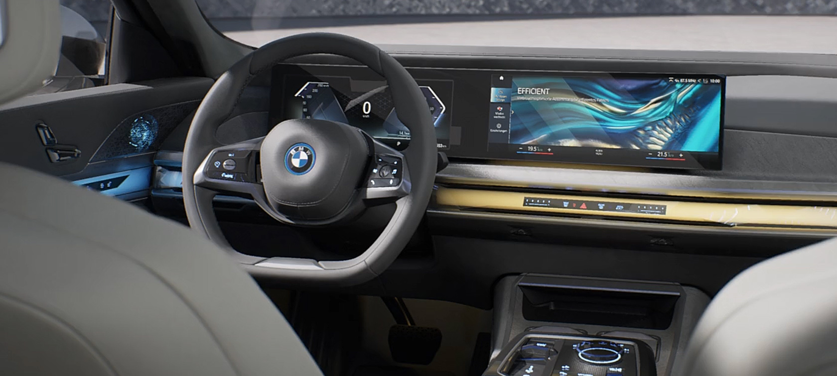 BMW i7 Saloon G70 Interior Video BMW i7 Saloon G70 interior design highlights in the video