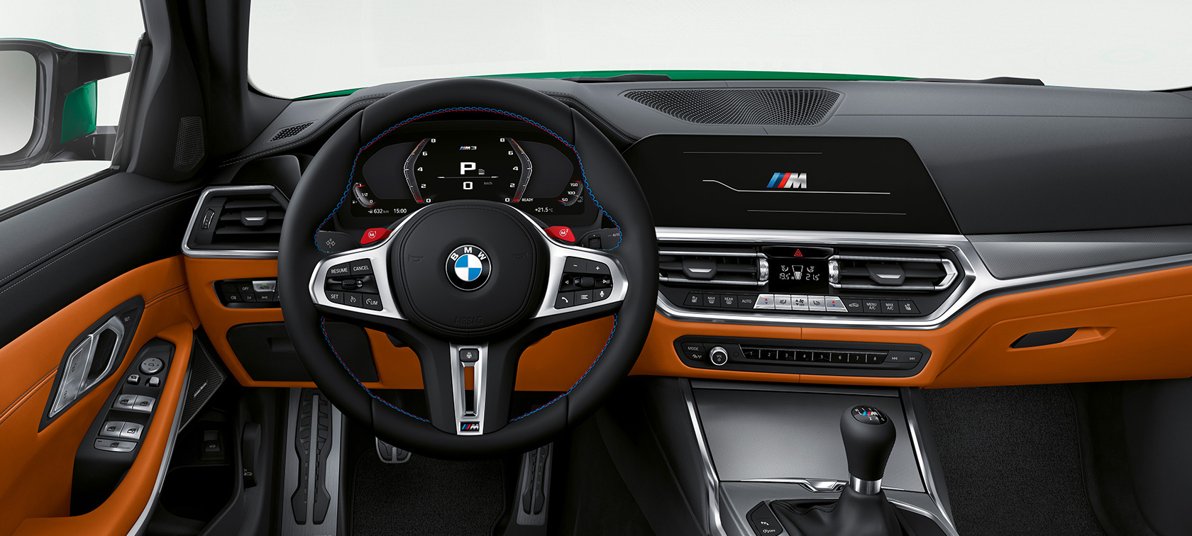 BMW M3 Saloon G80 2020 cockpit BMW M3 Saloon G80 2020 cockpit interior