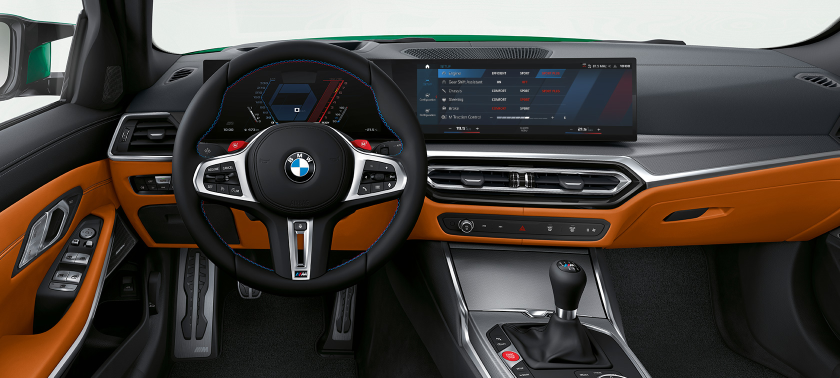 BMW M3 CS G80 cockpit BMW M3 CS G80 cockpit interior