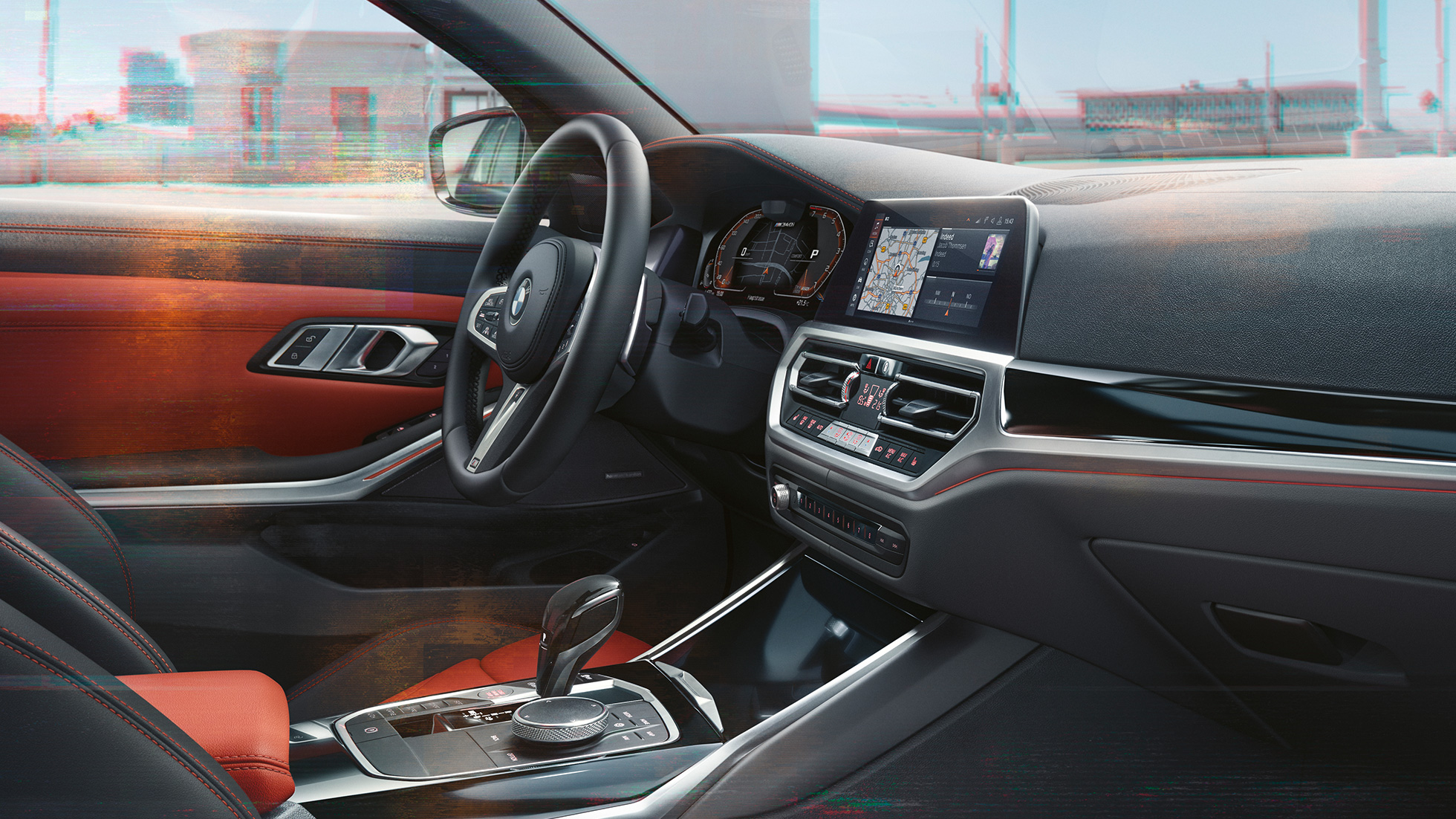 Interior design BMW M340i xDrive Touring, interior design