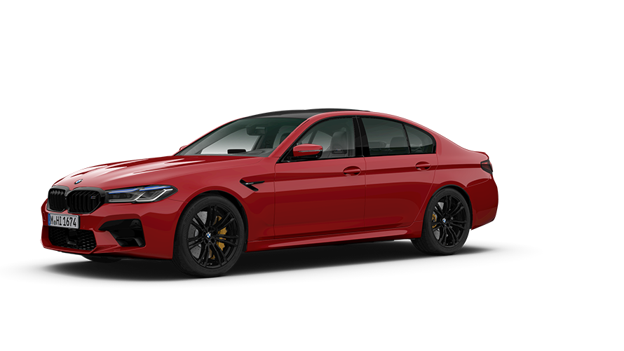 BMW M Series BMW M5 F90 three-quarter side view BMW M Series BMW M5 F90 three-quarter side view