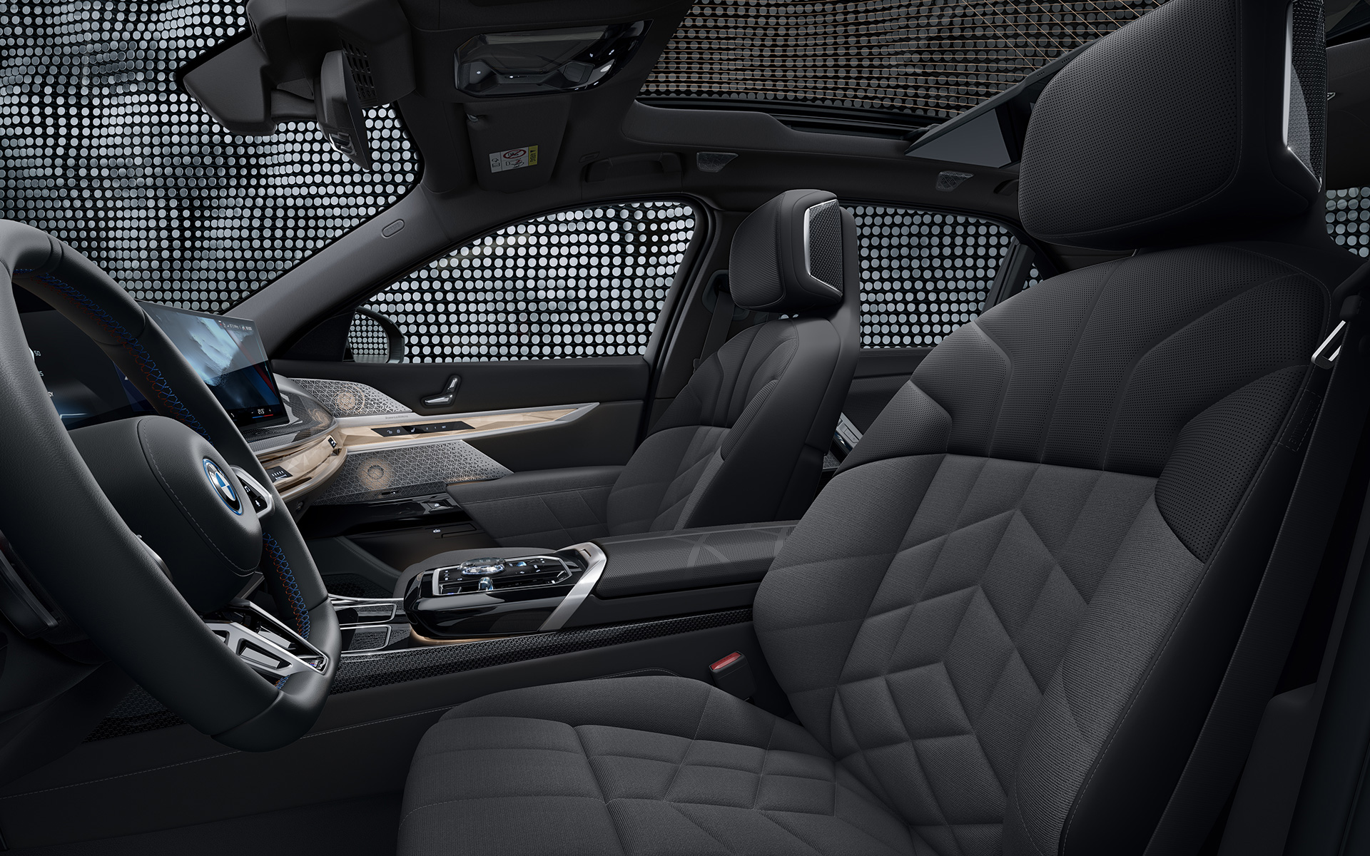 Multifunction seats for driver and front passenger BMW i7 M70 xDrive Saloon G70 BMW i7 M70 xDrive Saloon G70 Multifunction seats for driver and front passenger