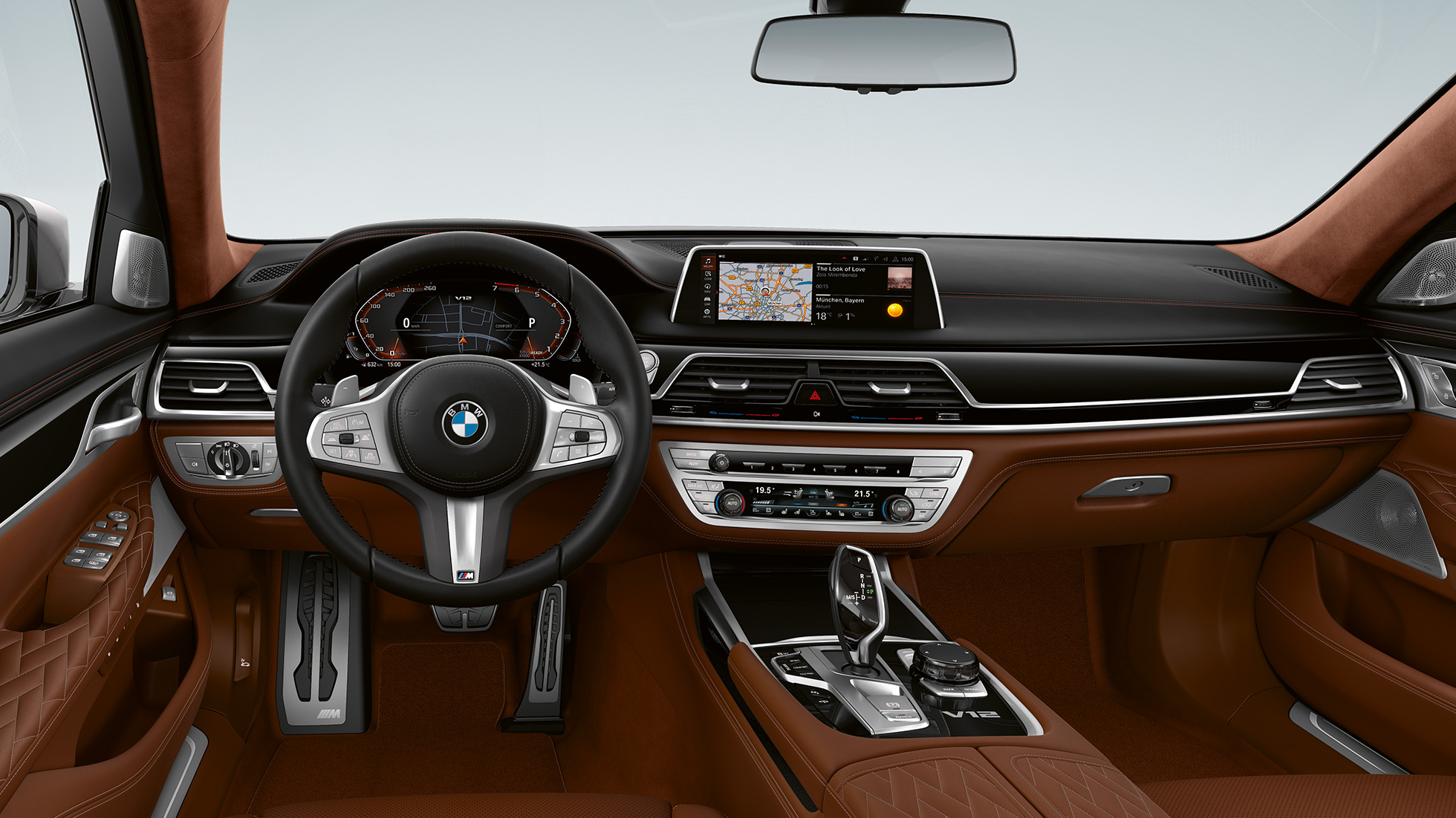 Interior design BMW M760Li xDrive Saloon, interior design