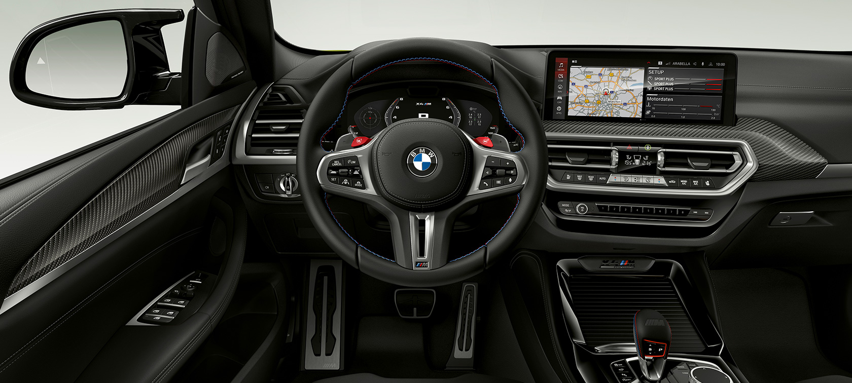 Cockpit BMW X4 M Competition F98 LCI Facelift 2021 BMW X4 M Competition F98 LCI Facelift 2021 cockpit interior