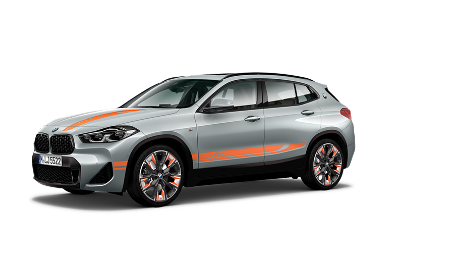 BMW X Series BMW X2 F39 three-quarter side view BMW X Series BMW X2 F39 three-quarter side view