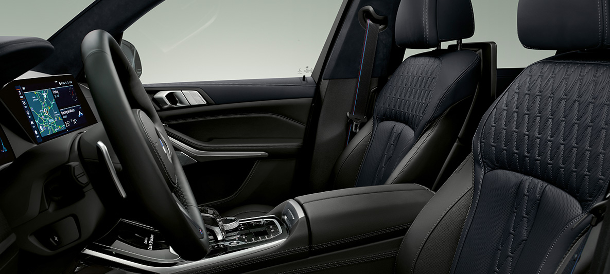 Upholstery BMW Dark Shadow Edition Interior Upholstery BMW X7 G07 Dark Shadow Edition Interior