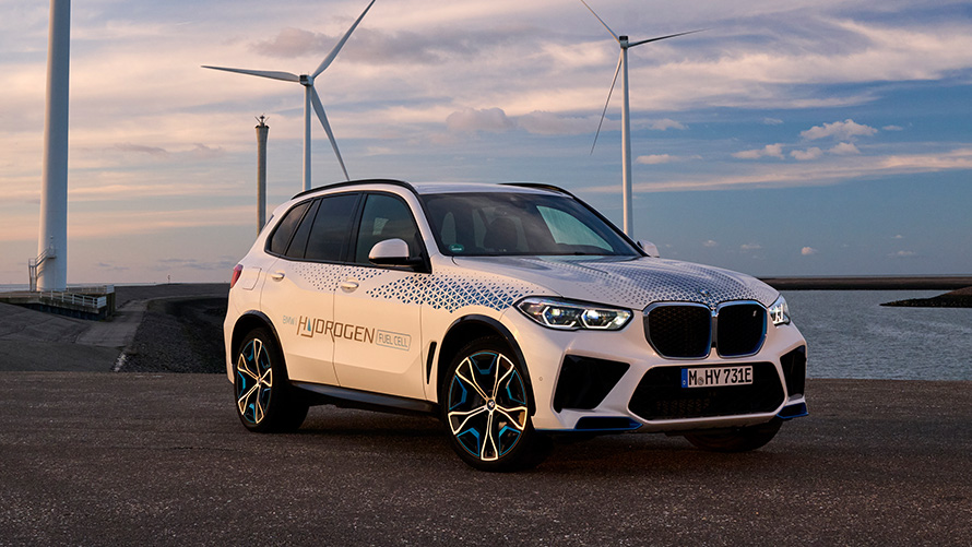 BMW iX5 Hydrogen (G05): Hydrogen based mobility and technical data | BMW.IE