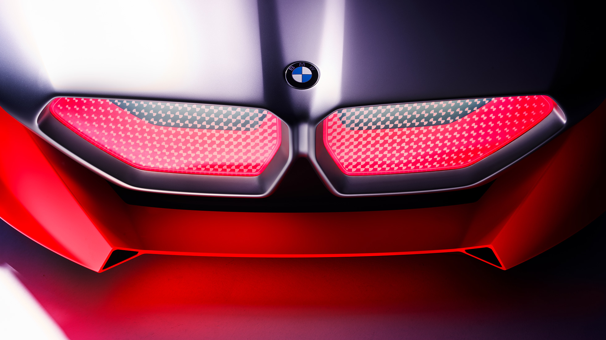 BMW Vision M NEXT, Exterior, BMW kidney grille BMW Vision M NEXT, close-up, Exterior, BMW kidney grille