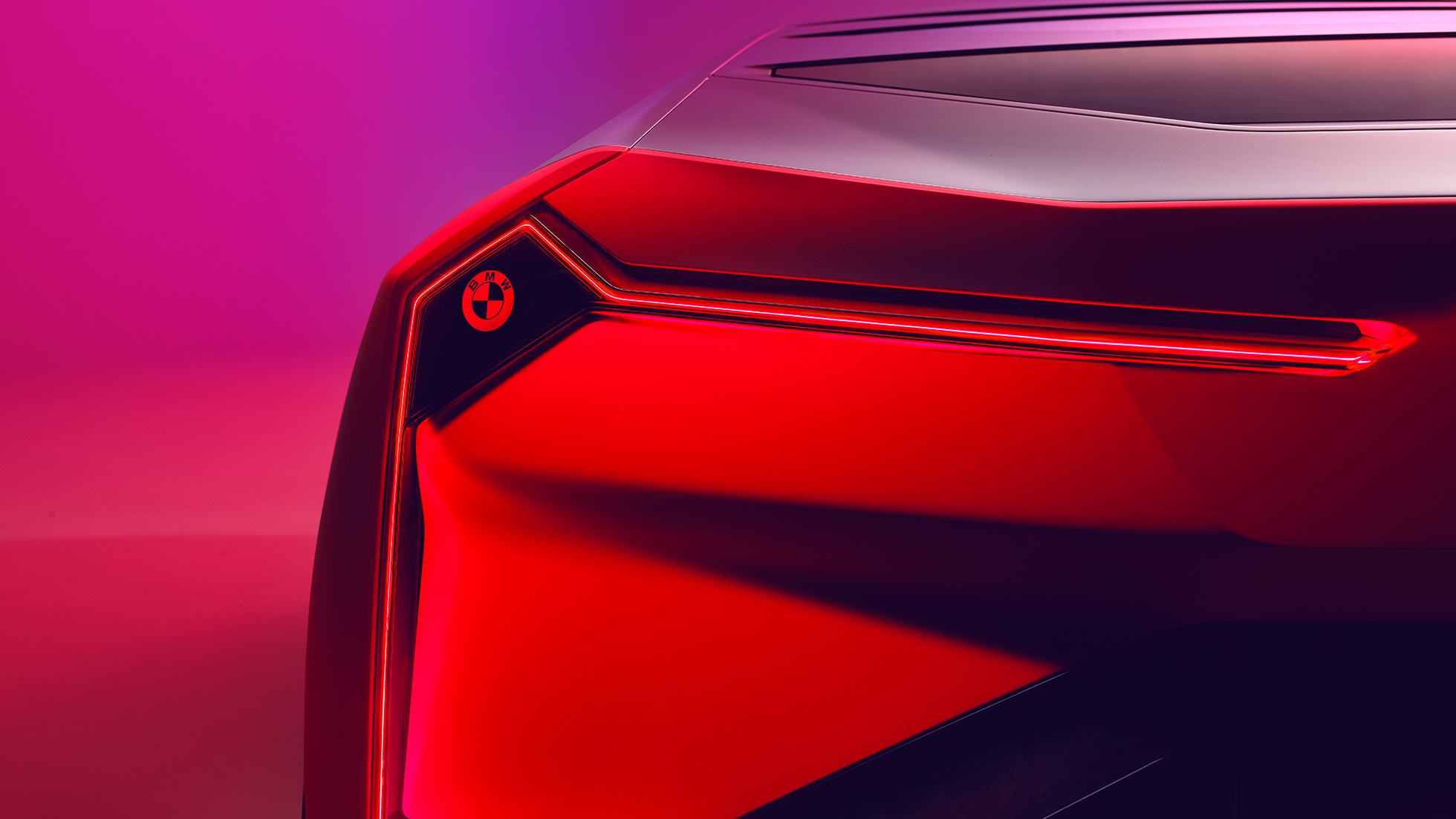 BMW Vision M NEXT, rear view BMW Vision M NEXT, rear view, BMW Turbo