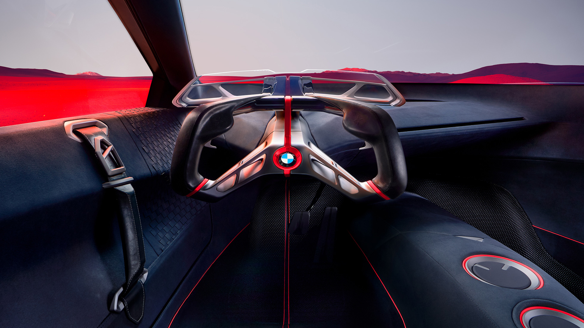 BMW Vision M NEXT, interior BMW Vision M NEXT, interior, design, cockpit, Boost Pod