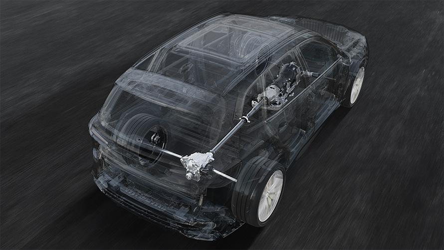 ECO PRO mode, coasting with Route-Ahead Assistant Coasting with Route-Ahead Assistant in the ECO PRO mode of the BMW X5.